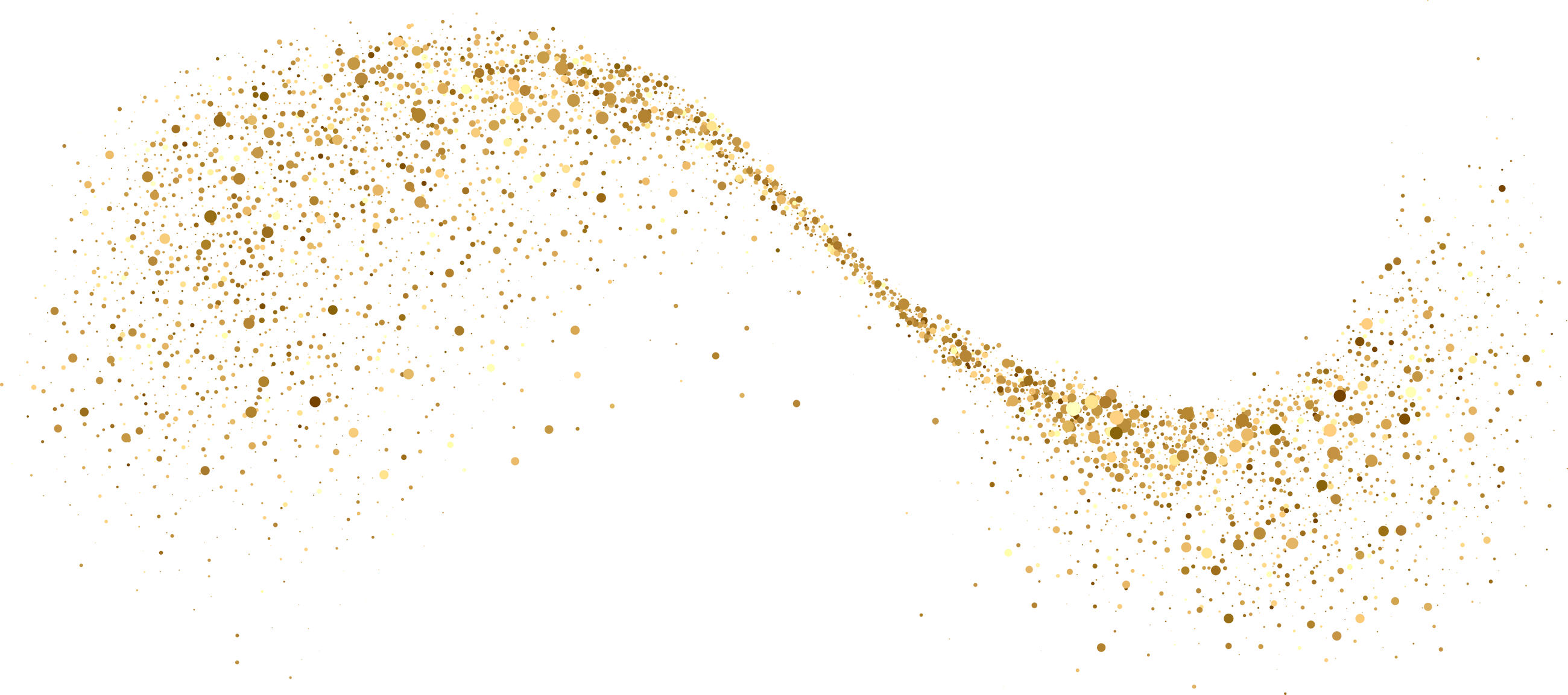 Gold Glitter Swirl
